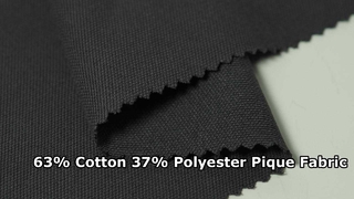 Double Pique Knit Fabric for Polo Shirts