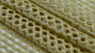 Breathable Diamond Mesh Fabric for Resort Wear