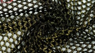 Diamond Mesh Jacquard Fabric for Elegant Fashion Design