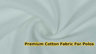 Premium Cotton Pique Fabric for High End Polo Shirts