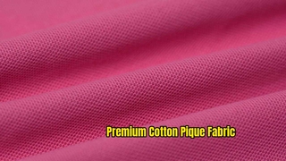 Cotton Double Pique Knit Fabric for Polo Shirts