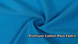Premium 100 Percent Cotton Jacquard Polo Fabric