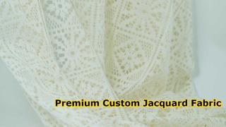Premium Custom Polyester Jacquard Fabric Wholesale