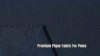 Premium Double Pique Knit Fabric for Durable Sportswear