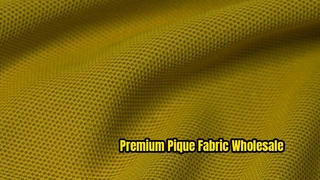 Premium Double Pique Knit Fabric For Apparel Production