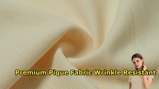 Best Cotton Poly Pique Fabric for Quality Apparel