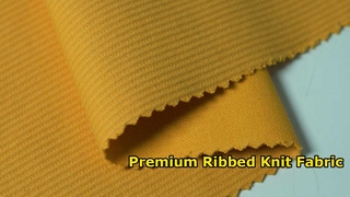 Breathable Soft Stretch Knit Fabric for Jackets Hoodies Dresses Custom