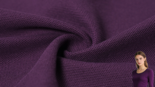 Premium Classic Double Pique Knit Fabric for Streetwear