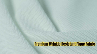 Premium Double Pique Knit Fabric for Polo Shirts