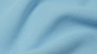 Cotton Double Pique Knit Polo Fabric