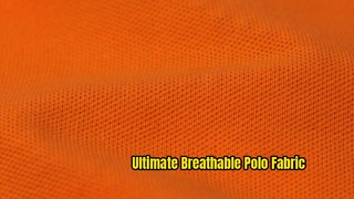 32S Pique Knit Fabric for Breathable Quick Dry Polo Shirts