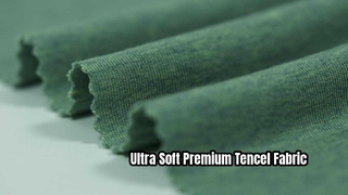 Wholesale Stretch Tencel Wool Spandex Knitted Fabric Soft Warm Eco-friendly Knit Jersey Fabric